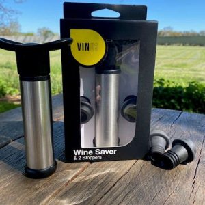 Wine Saver & 2 Stoppers Set