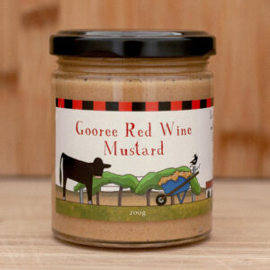 Gooree red wine mustard 200g