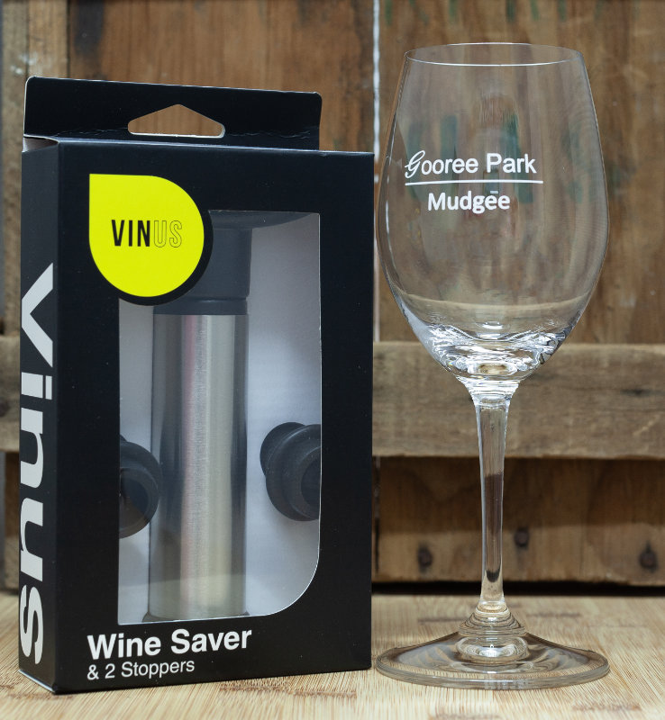 Gooree wine saver with two stoppers Gooree wine glass 2024 copy 2