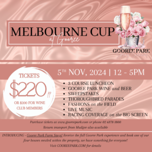 Melbourne Cup @ Gooree 2024