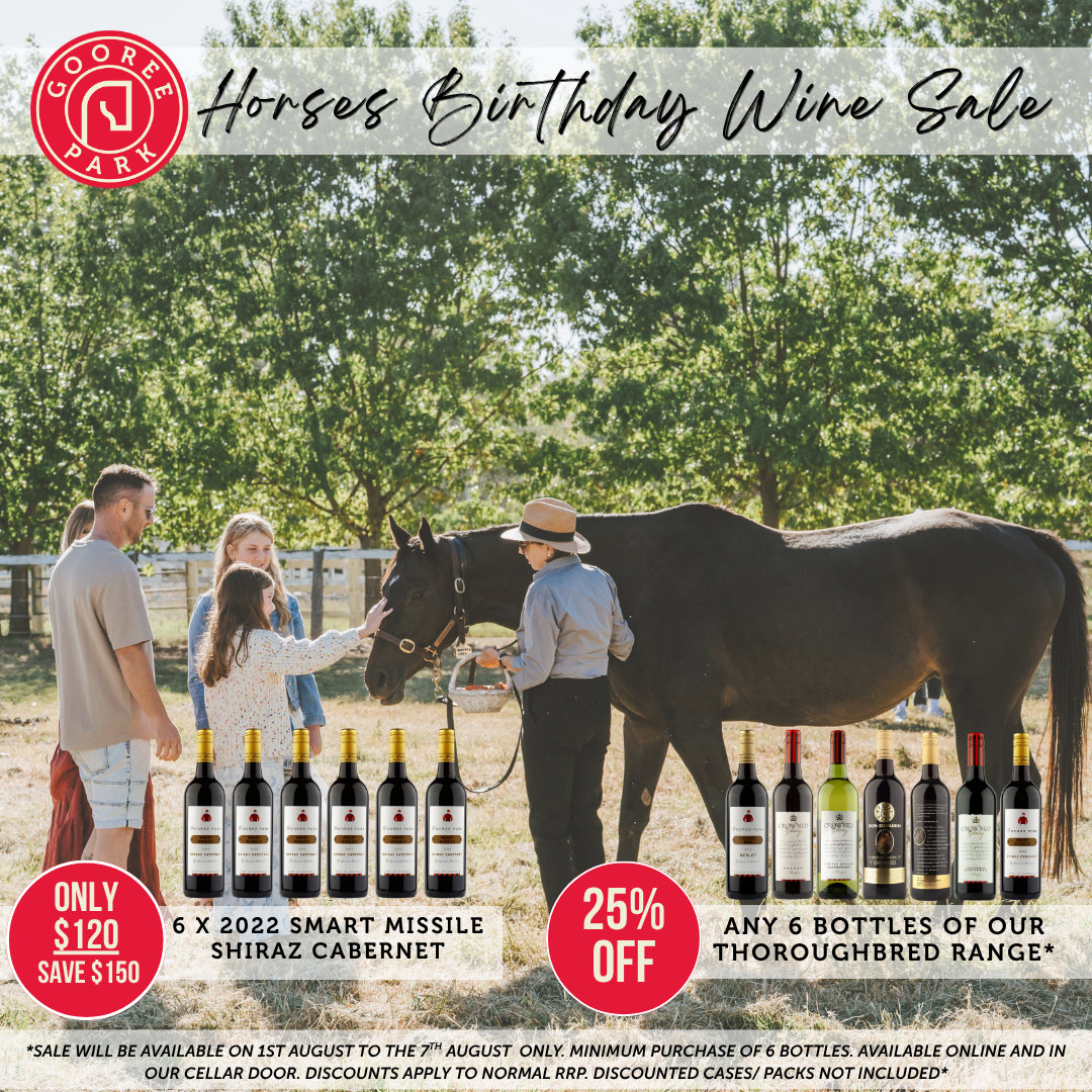 Wine sale for Horses birthday - 2